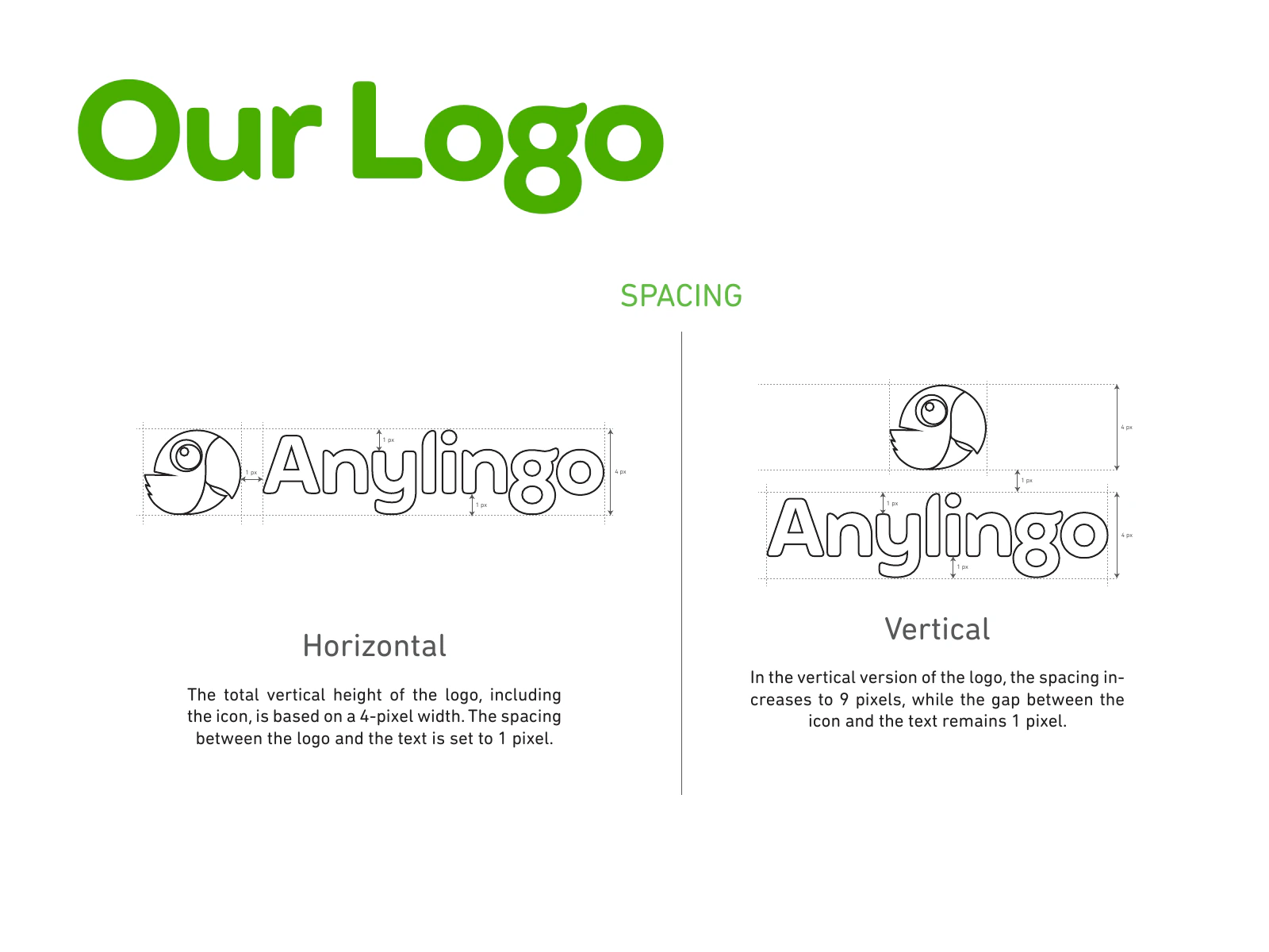 Anylingo Brand project screen 5
