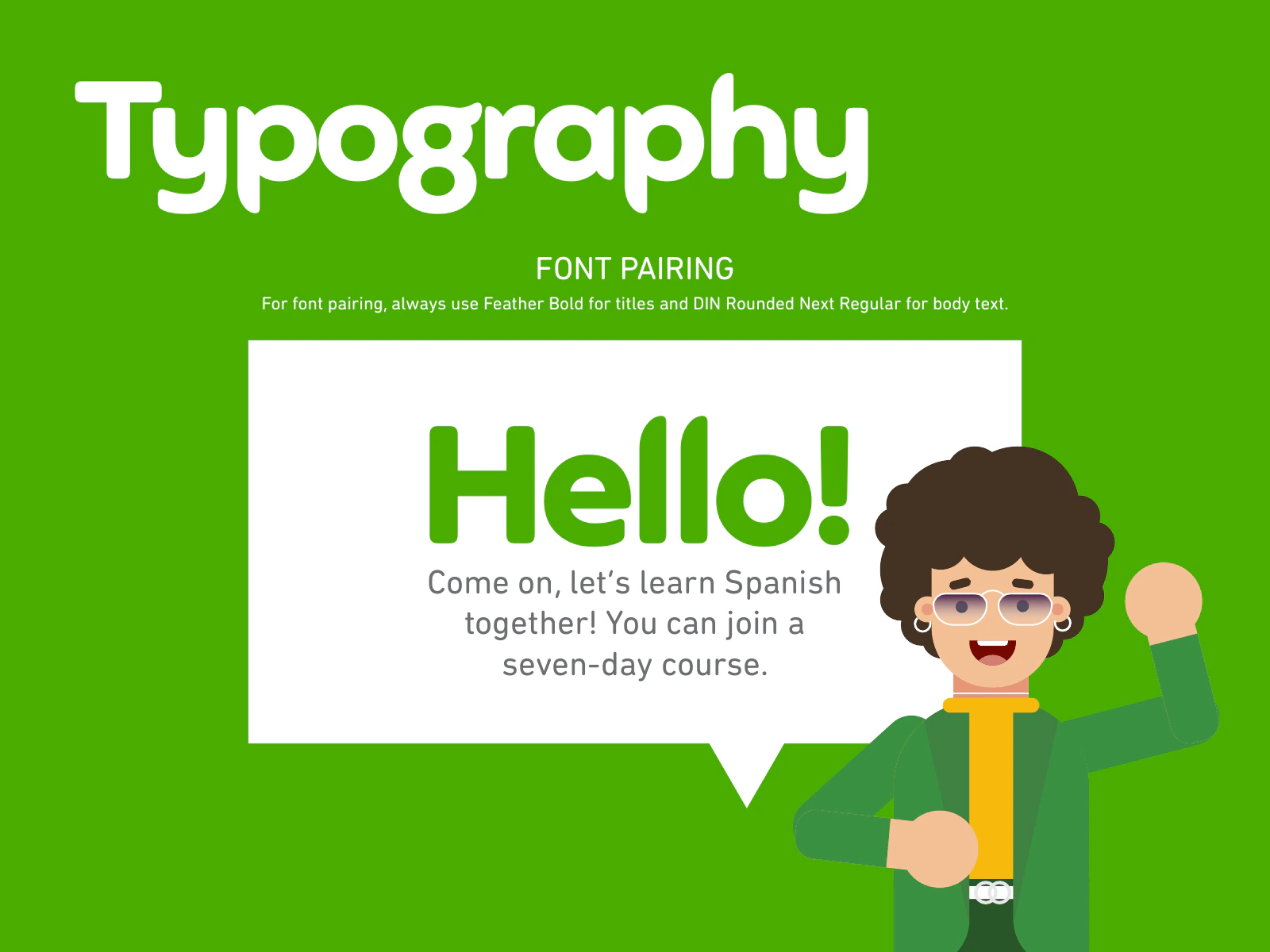 Anylingo Brand project screen 12