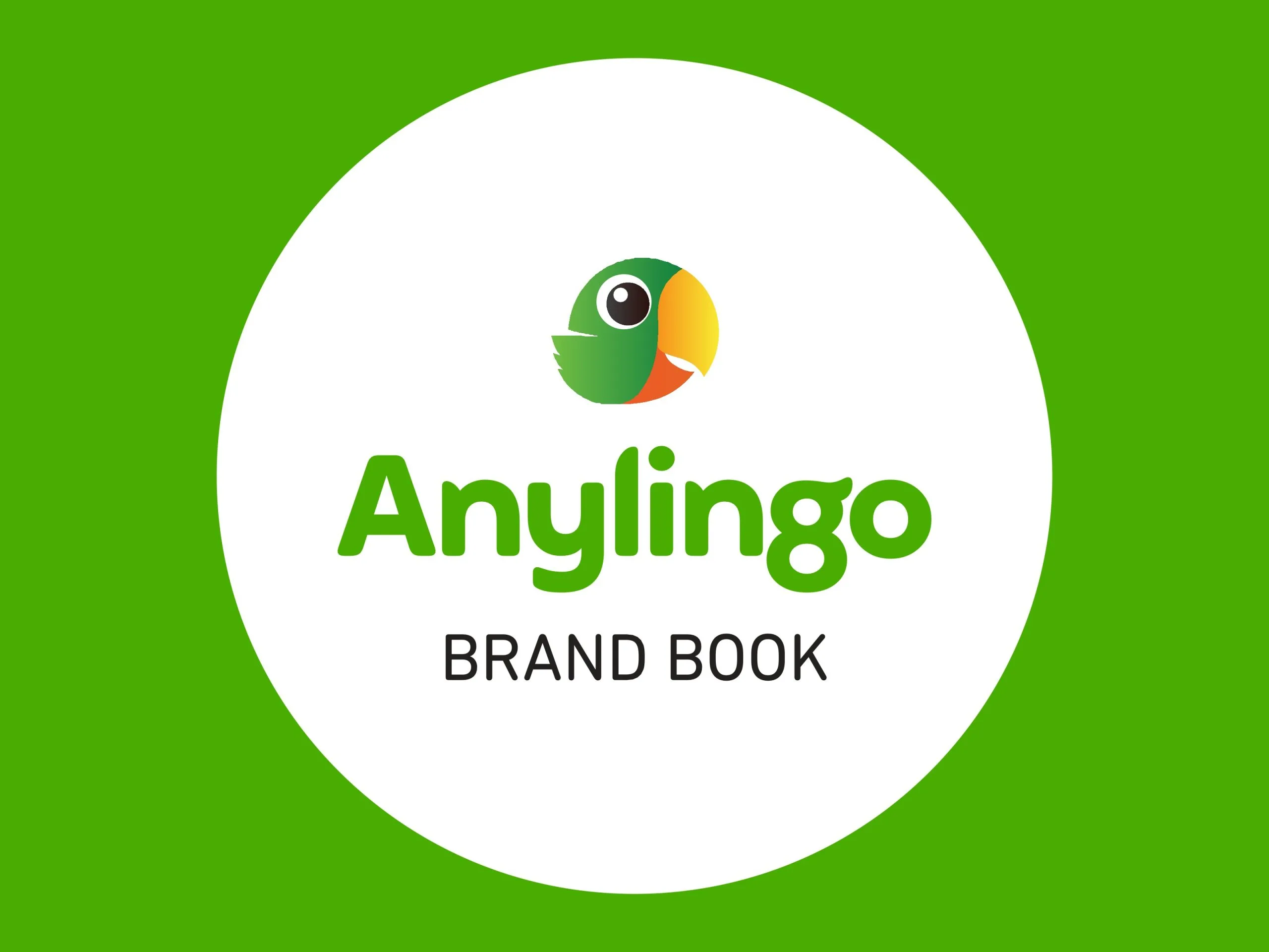 Anylingo brand system presentation