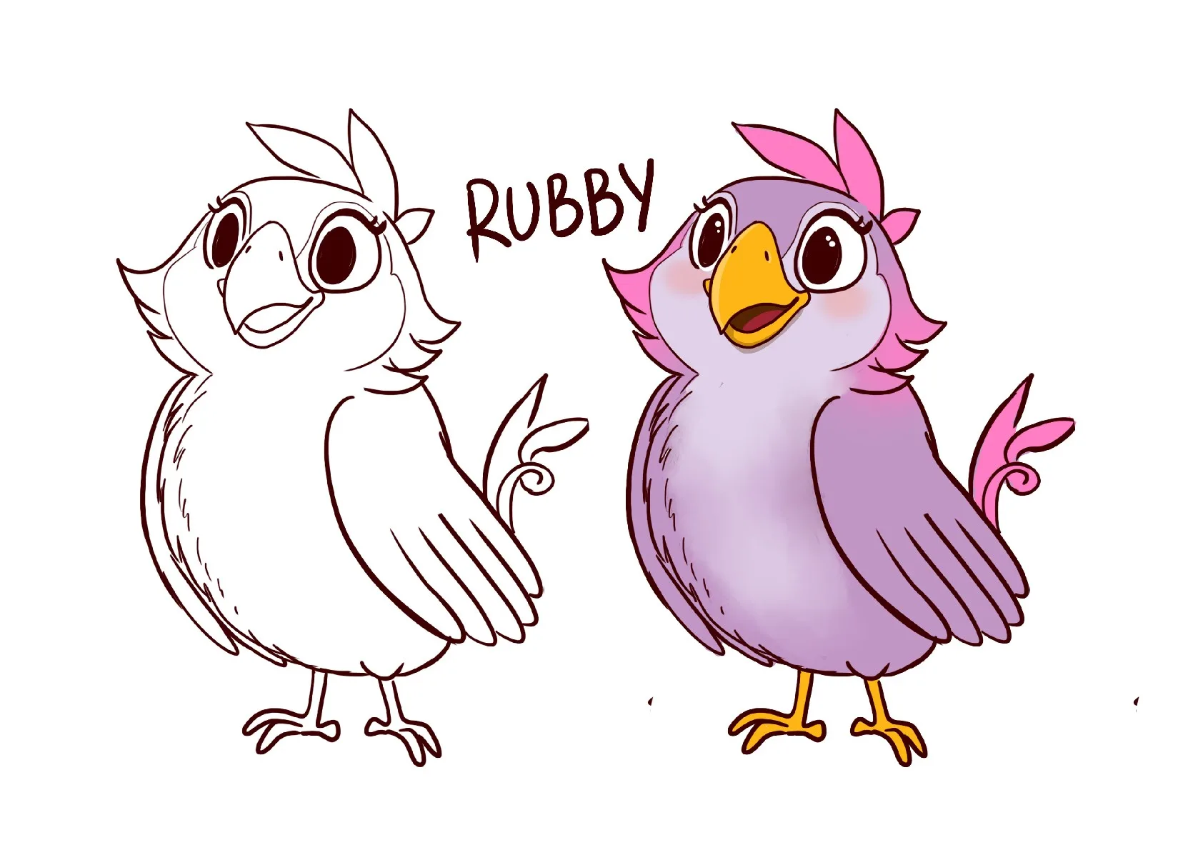 Character Design project view 2