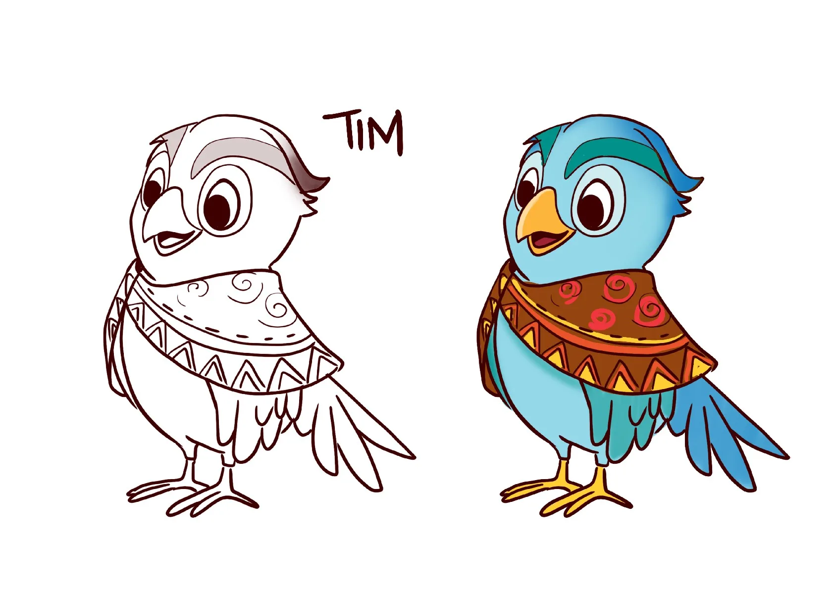 Character Design project view 3