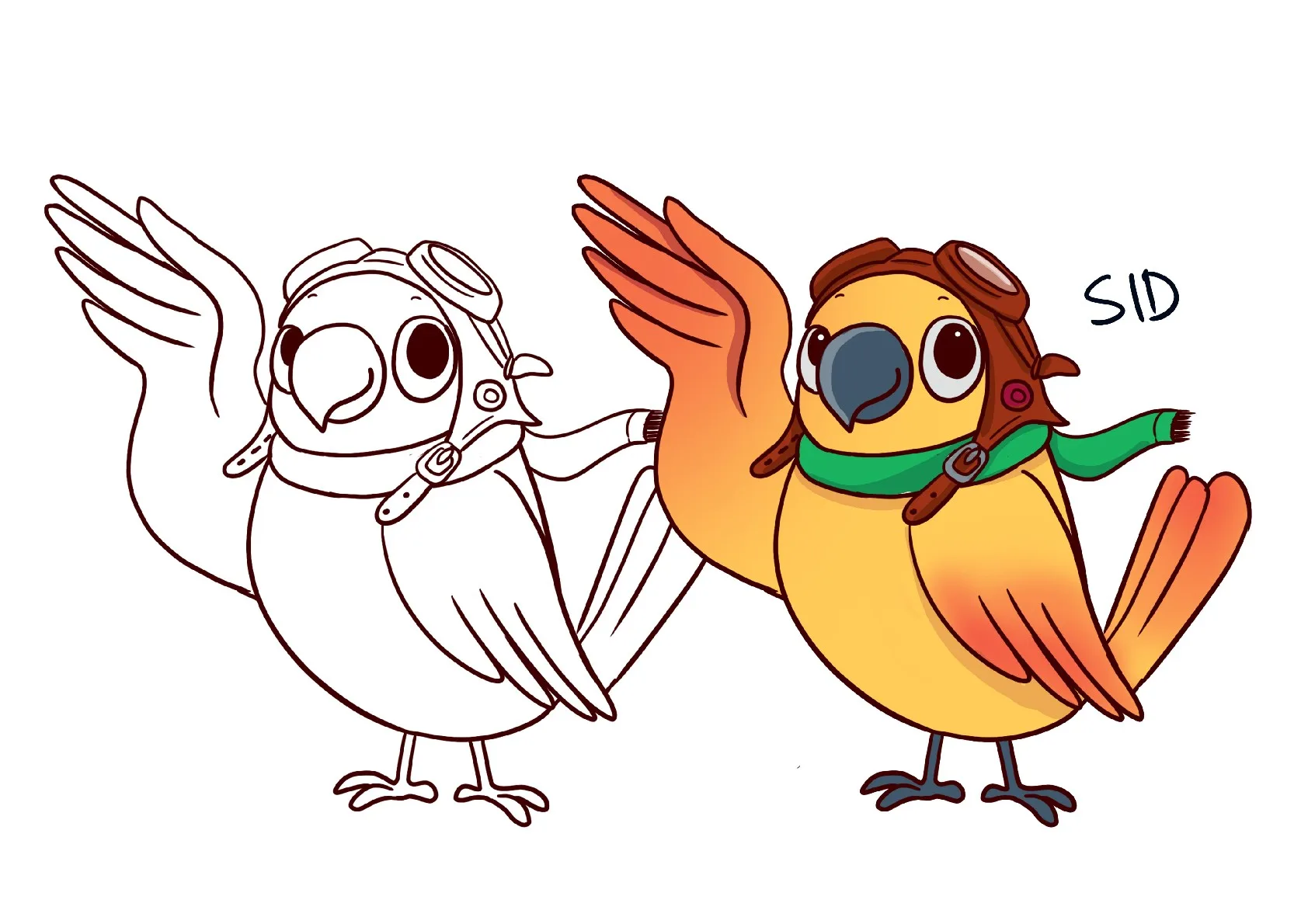 Character Design project view 4