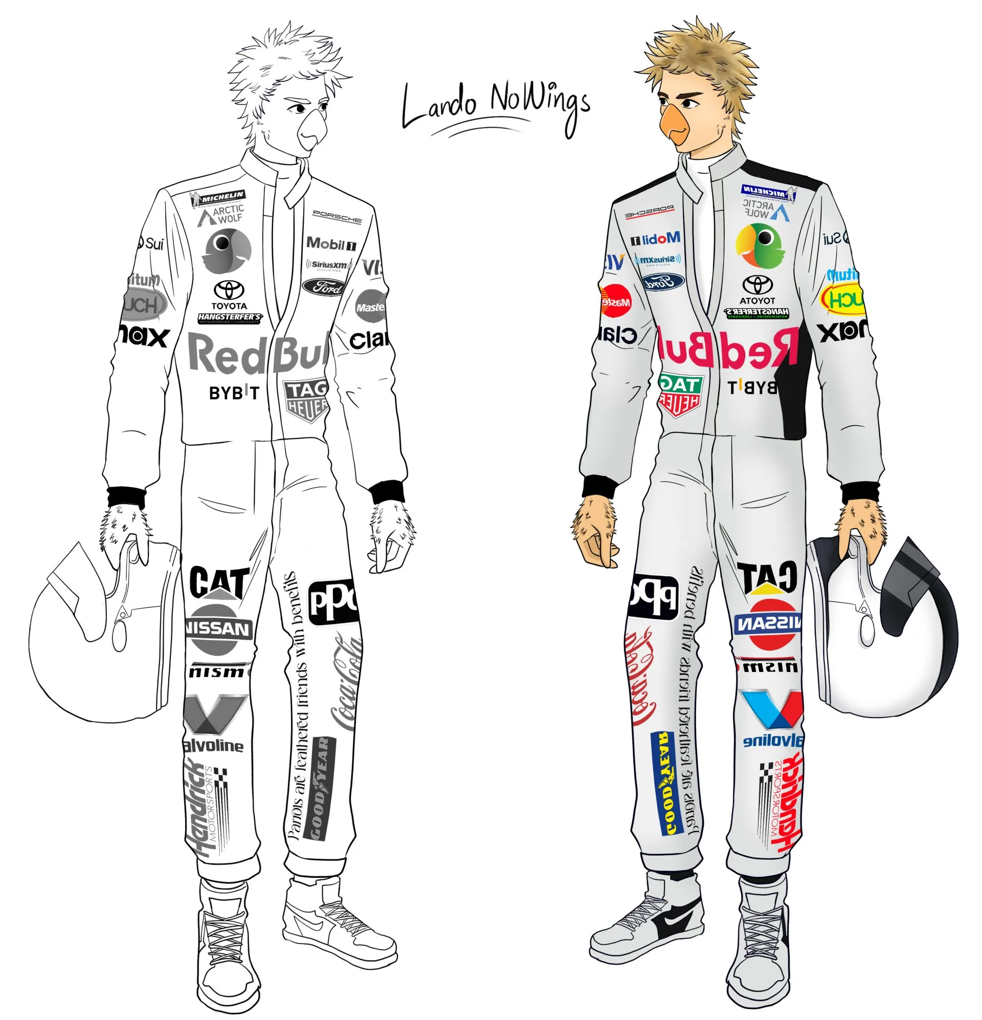 Stickers Design project view 4