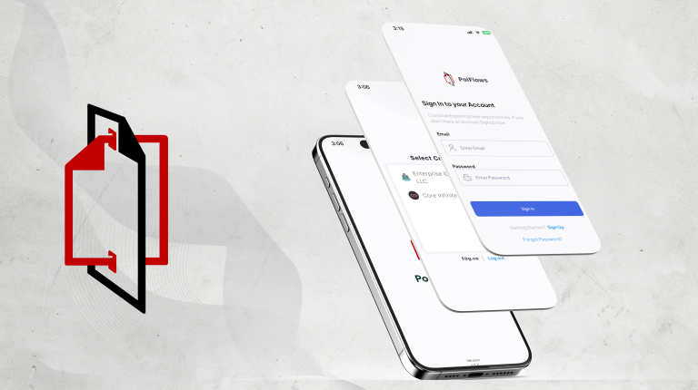 PolFlows Mobile App and web App